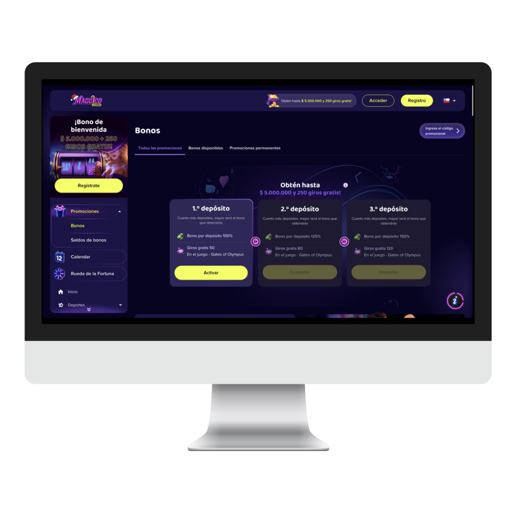 Maggico Casino Bonus